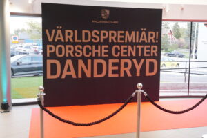 Invigning av Porsche Danderyd