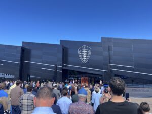 Invigningen av Koenigseggs nya fabrik