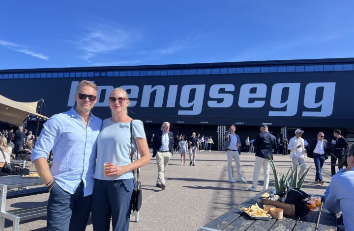 Invigningen av Koenigseggs nya fabrik